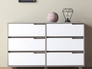 3-tier chest of drawers Model 3D