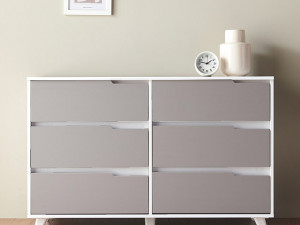 3-tier chest of drawers Model 3D