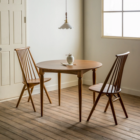 Rebecca round wooden table dining 3D Modell .c4d .max .obj .3ds .fbx .stl .blend 