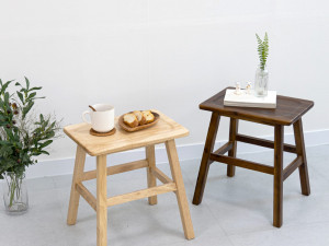 Main wooden stool chair planter stand 3D 모델
