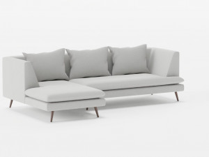 Dryade Elisa Sofa 3D Model