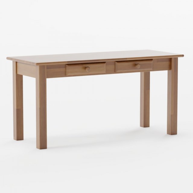 Wood desk 3D 模型 .c4d .max .obj .3ds .fbx .stl .blend