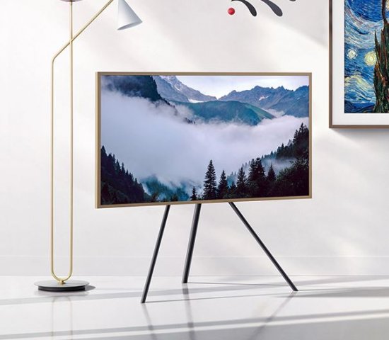The Frame 163 cm Chamfered White Bezel-Studio Stand 3D 모델 .c4d .max .obj .3ds .fbx .stl .blend 