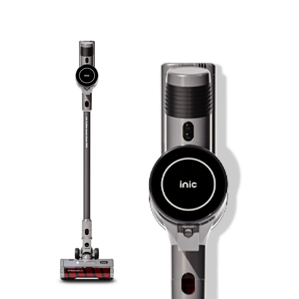 Ainic cordless vacuum cleaner New i20 3D Model .c4d .max .obj .3ds .fbx .stl .blend