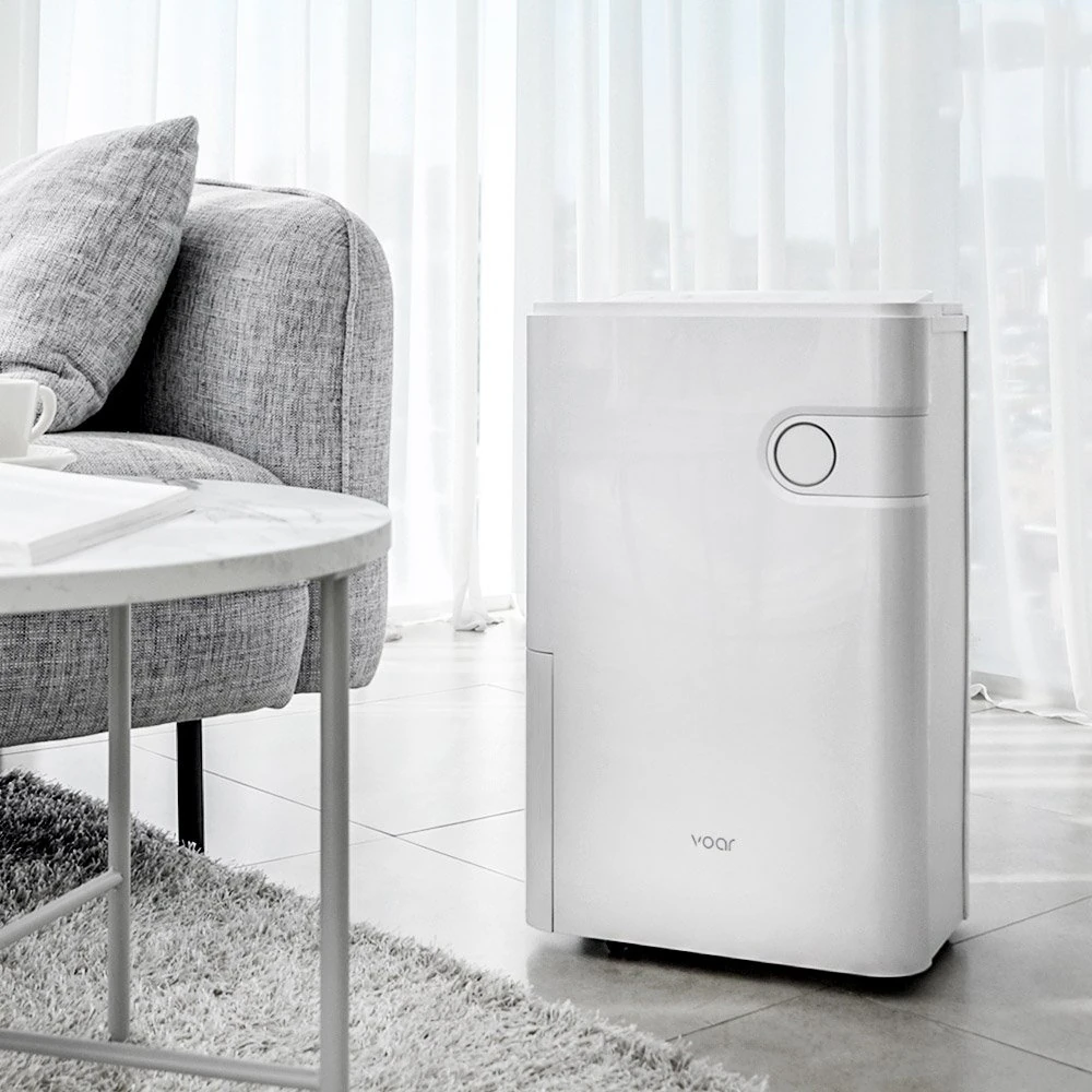 Smart air purifying dehumidifier 14L 3D Model .c4d .max .obj .3ds .fbx .stl .blend 