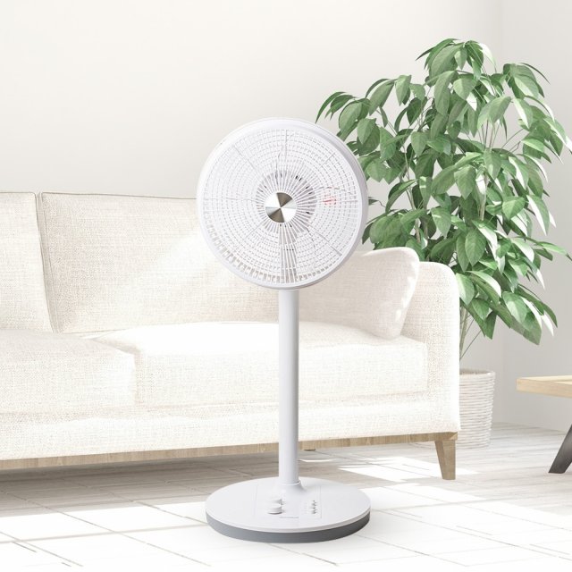 Circulator AIR1221FW electric fan 3D Model .c4d .max .obj .3ds .fbx .stl .blend 