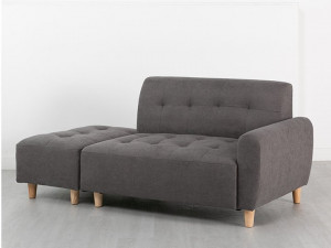 Tarith Fabric 2 Seater Sofa Set 3D Model