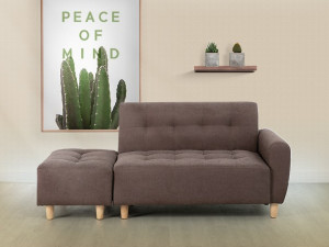Tarith Fabric 2 Seater Sofa Set 3D Model