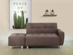 Tarith Fabric 2 Seater Sofa Set 3D Model