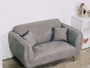 Reno 2 seater Aquatex design sofa 3D Model