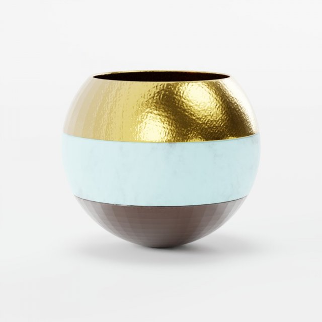 Jatra Bronto 250 Vase Modelo 3D .c4d .max .obj .3ds .fbx .stl .blend 