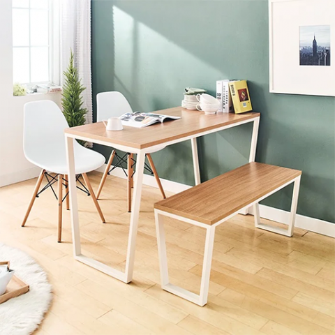 Robe 4 seater bench dining table set 3D 모델 .c4d .max .obj .3ds .fbx .stl .blend 