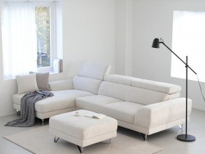 Aqua Fabric Lone Couch 4 Seater Sofa 3D 模型
