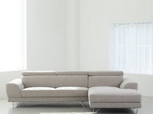 Aqua Fabric Lone Couch 4 Seater Sofa 3Dモデル