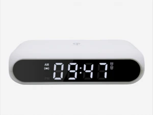 Wireless charging mood light LED table clock 3D Model