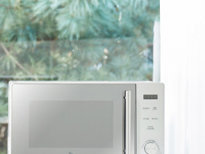 Luxury 20L button-type microwave oven 3D 모델