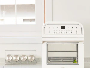 Cook Air 10L Fritadeira de ar inoxidável de grande capacidade Modelo 3D