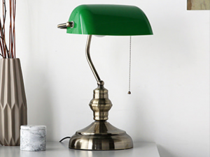 Morgan Bankers Table Lamp 3D Model