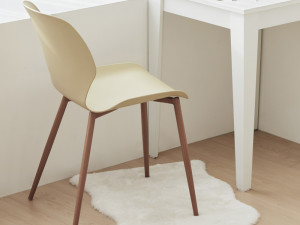Mellow Chair 4type Dining Chair Modelo 3D