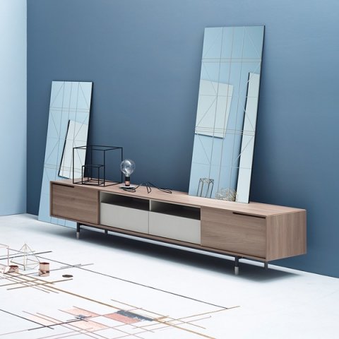 Rota 2200 width living cabinet 3D Модель .c4d .max .obj .3ds .fbx .stl .blend 