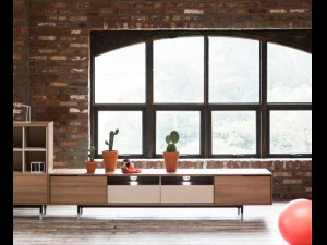 Rota 2200 width living cabinet 3D Model