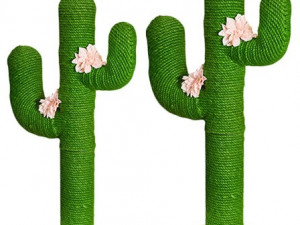 Pet cat stand cactus scratcher 3D Model