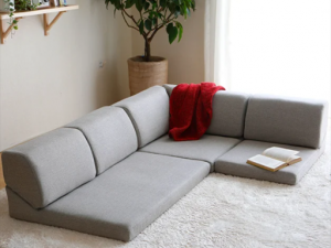 Lily fabric sofa Modelo 3D