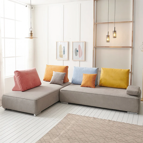3-seater fabric sofa 3D Model .c4d .max .obj .3ds .fbx .stl .blend