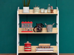 Lennon 3-Step Ladder Bookcase 3D Model
