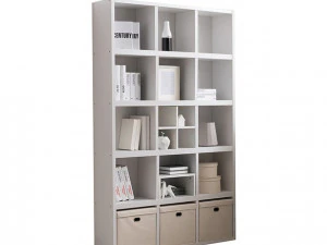 New Friends 1200 5 tier bookshelf 3D Model