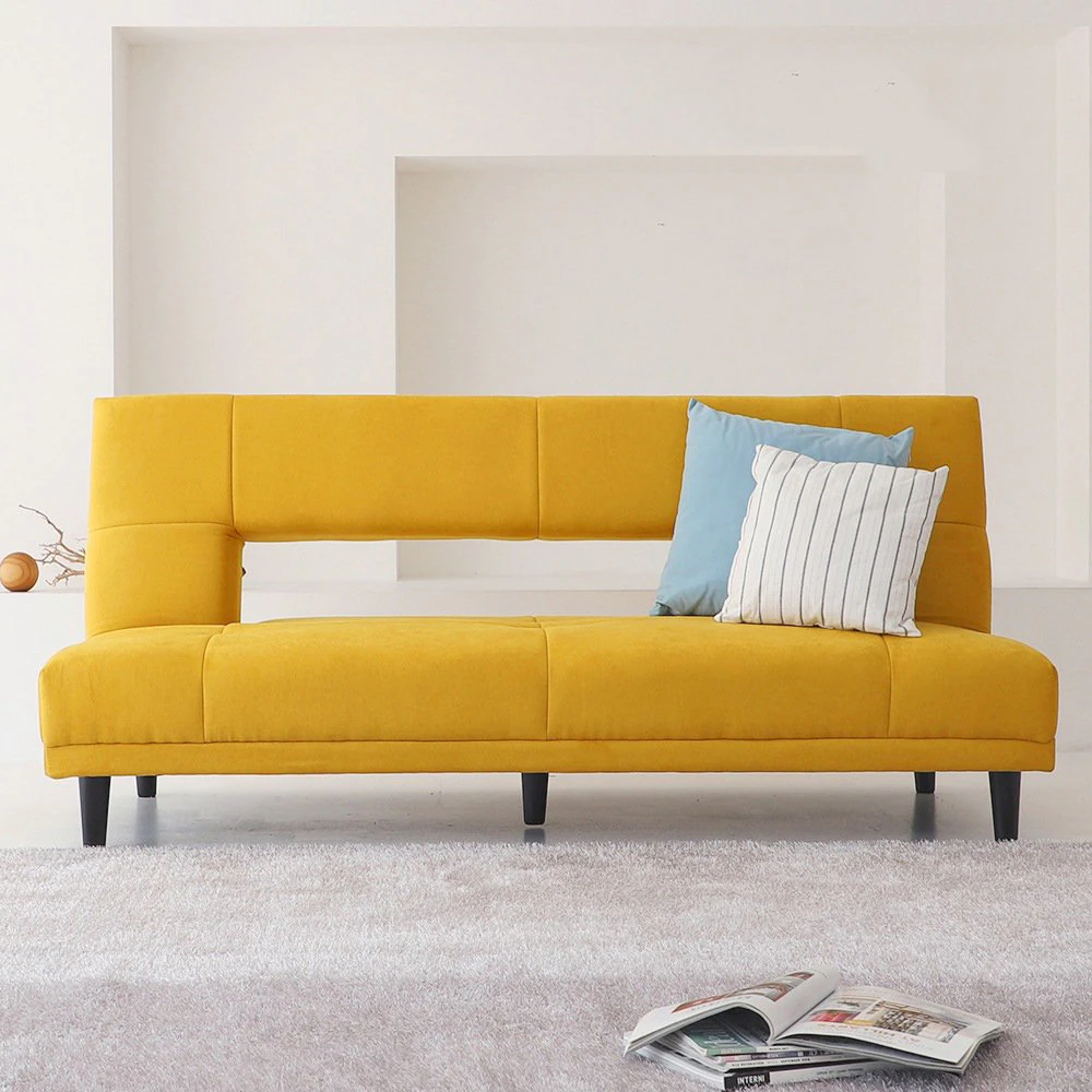 Muse Fabric 3 Seater Sofa Bed 3D Model .c4d .max .obj .3ds .fbx .stl .blend