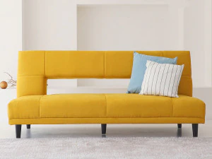 Muse Fabric 3 Seater Sofa Bed 3D Model