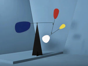 PARIS 35 STANDING MOBILE 3D Model
