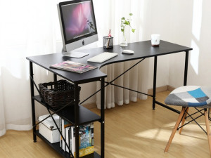 1400 1 person computer study iron desk 3D Model