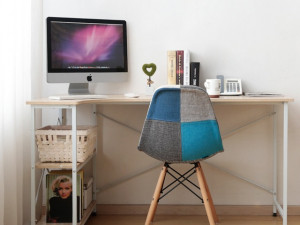 1400 1 person computer study iron desk 3D 模型