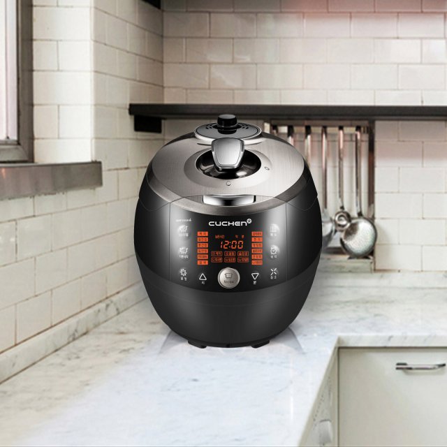Electric pressure cooker for 6 people 3D Model .c4d .max .obj .3ds .fbx .stl .blend 