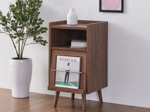 Hazel flap door side table 3D Model