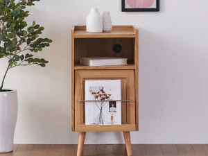 Hazel flap door side table 3D Model