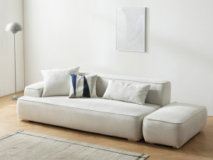 Style Clean Washable Fabric Sofa 3D मॉडल