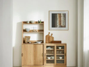 Onion Gingerbread Kitchen Glass Cabinet 3D Model