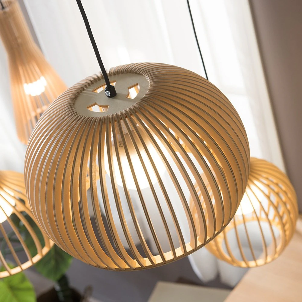 Wood box 1st class pendant light 3D Model .c4d .max .obj .3ds .fbx .stl .blend 