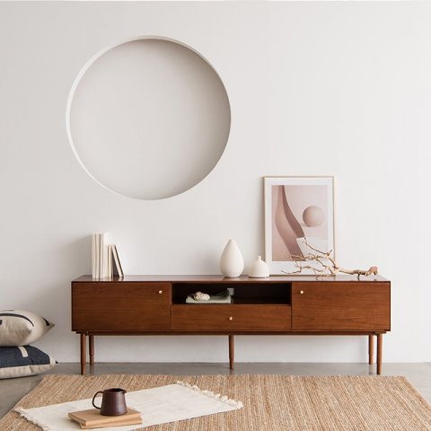 Heim AV Cabinet 1800 3D Model .c4d .max .obj .3ds .fbx .stl .blend 