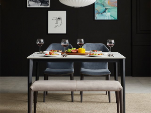 Fancy 12T Tong Ceramic Nordic Dining Table Modèle 3D