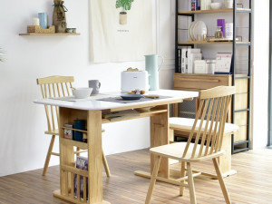 Via Expandable Storage Table Set 3D Model