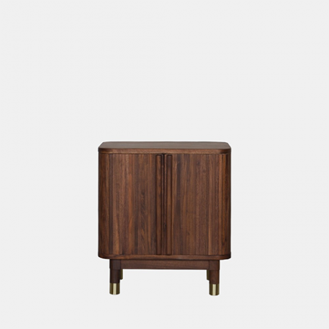 Daisy walnut side table 3D Model .c4d .max .obj .3ds .fbx .stl .blend 