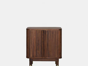 Daisy walnut side table 3D Model