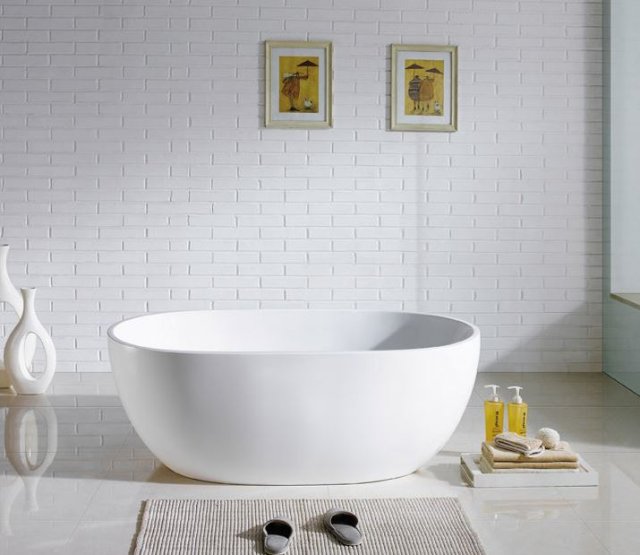 Acrylic bath tub Model 3D .c4d .max .obj .3ds .fbx .stl .blend 