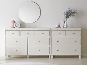 Michael wide chest 7 drawer chest of drawers 3Dモデル