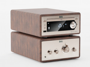 BZ-MC1583B Bluetooth CD Alarm Audio Speaker Modelo 3D