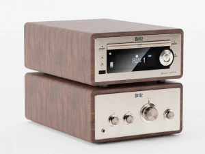 BZ-MC1583B Bluetooth CD Alarm Audio Speaker 3D Model